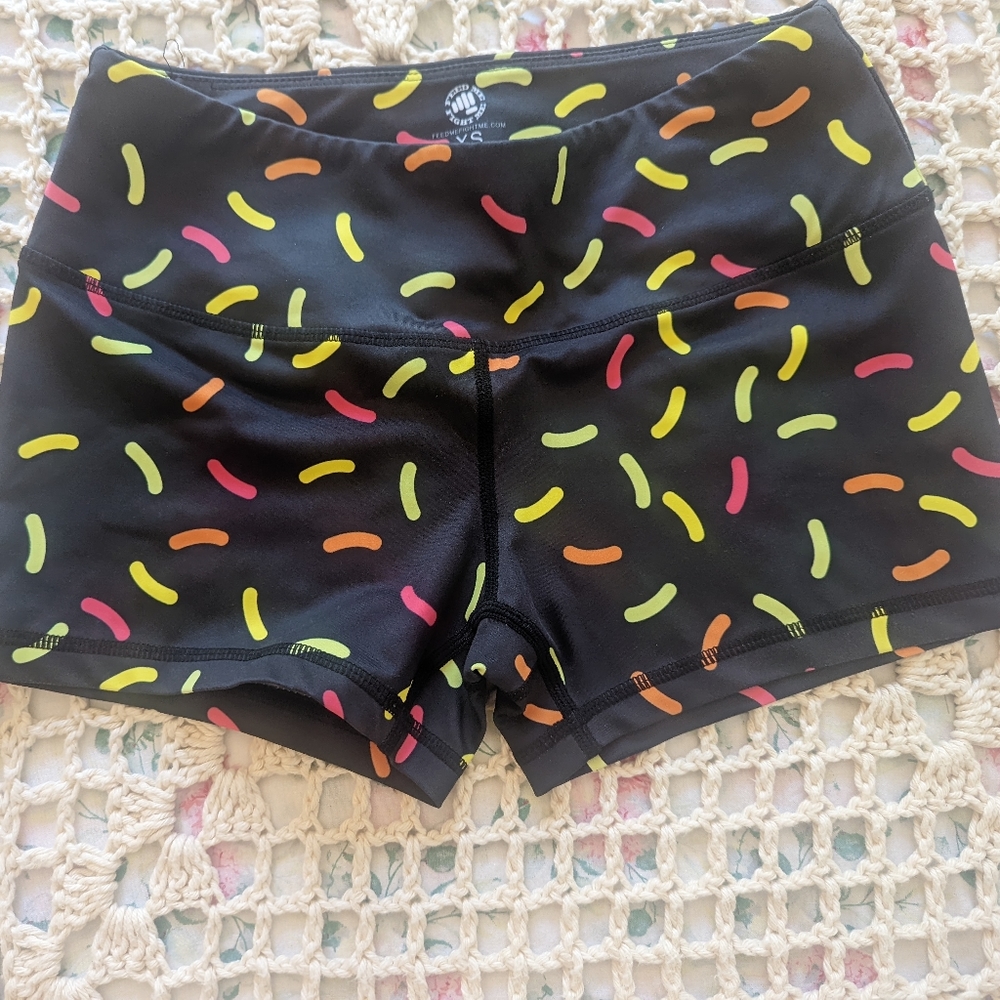 Feed me Fight me shorts